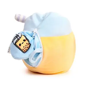 Utazási párna Puckator Foodiemals Boba le Bubble Tea Swapseazzz image-1