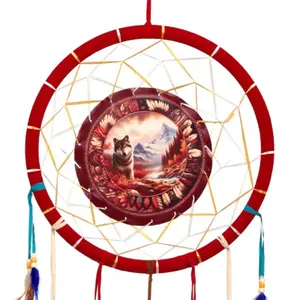 Autumn Wolf Dreamcatcher Puckator image-3
