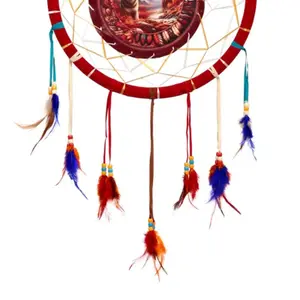 Autumn Wolf Dreamcatcher Puckator image-4