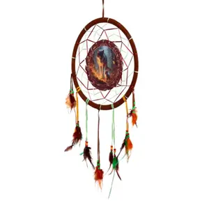 Wolf & Bear Dreamcatcher Puckator image-2