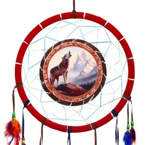 Mountain Wolf Dreamcatcher Puckator image-3