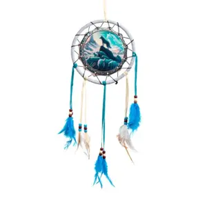 Wolf Spirit Dreamcatcher Puckator image-0
