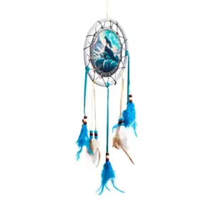 Wolf Spirit Dreamcatcher Puckator image-3