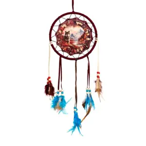 Autumn Wolf Dreamcatcher Puckator image-0