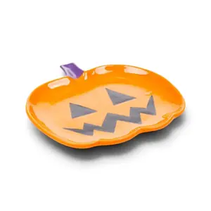 Ceramic Pumpkin Bowl Puckator Spooky image-0