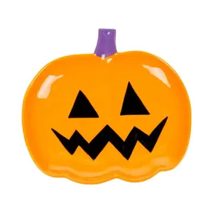 Ceramic Pumpkin Bowl Puckator Spooky image-1