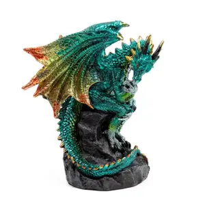 Figurine Legends Noirs Dragon Esprit Du Ciel Puckator image-0