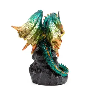 Figurine Legends Noirs Dragon Esprit Du Ciel Puckator image-1