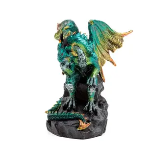 Figurine Legends Noirs Dragon Esprit Du Ciel Puckator image-2