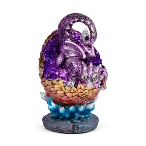Figurine Kristallei schlüpfende Babydrachen - Elementar-Drachen Puckator image-1
