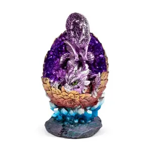 Figurine Kristallei schlüpfende Babydrachen - Elementar-Drachen Puckator image-3