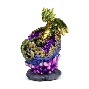 Figurine Kristallei schlüpfende Babydrachen - Elementar-Drachen Puckator image-4