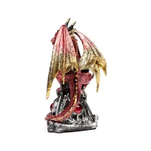 Figurine Deko Feuerdrache auf Auge Puckator Dark Legends image-3