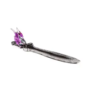 Mini Amethyst Dragon Ash Catcher Puckator Dark Legends image-0