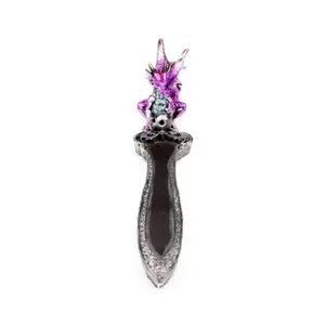 Mini Amethyst Dragon Ash Catcher Puckator Dark Legends image-2