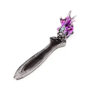 Mini Amethyst Dragon Ash Catcher Puckator Dark Legends image-3
