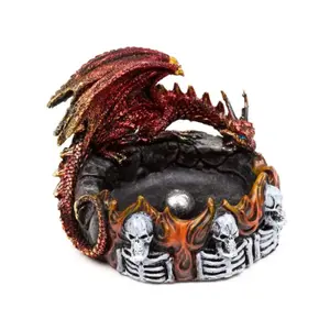 Dragon Fire Circle Incense Burner for Sticks & Cones Puckator image-0