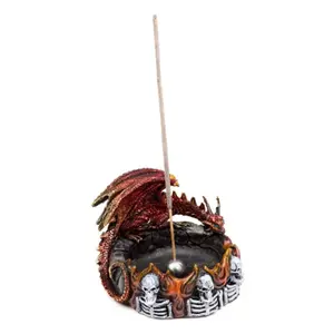 Dragon Fire Circle Incense Burner for Sticks & Cones Puckator image-1