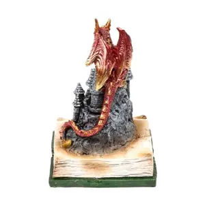 Dekorative Figur Drache Element Feuer auf LED Zauberschloss Puckator Dark Legends image-3