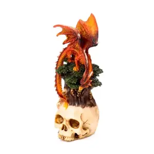 Figurine Dekoration Feuerdrache auf Baum des Todes Puckator Dark Legends image-2
