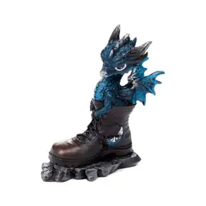 Cute Decorative Figurine in a Boot Puckator Dragons Elementaires image-2