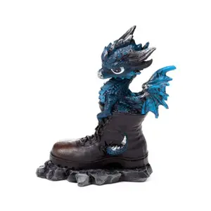 Cute Decorative Figurine in a Boot Puckator Dragons Elementaires image-4