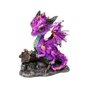 Cute Amethyst Decorative Figurine Puckator image-0