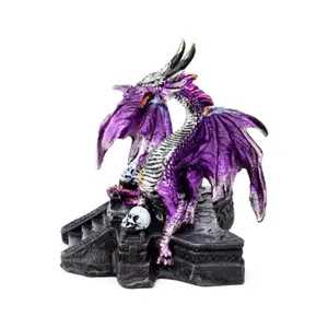 Figurine Dekorativ Drache Schützer des Versteckten Portals Puckator Dark Legends image-3