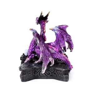 Figurine Dekorativ Drache Schützer des Versteckten Portals Puckator Dark Legends image-4