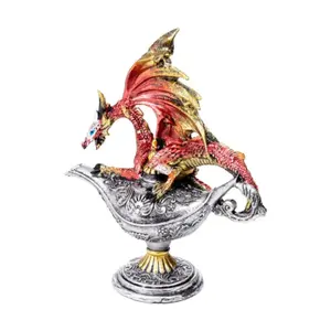Figurine Deko Drache Beschützer der Magischen Lampe Puckator Dark Legends image-3