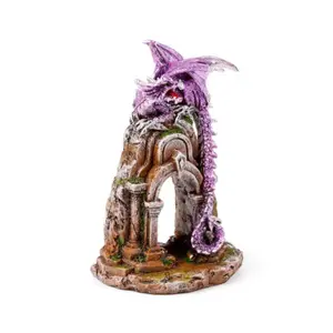 Figurine Deko Drache vom Portal ins Amethyst-Königreich Puckator Dark Legends image-0