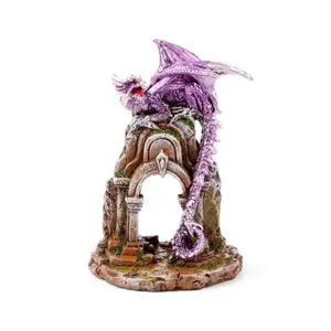Figurine Deko Drache vom Portal ins Amethyst-Königreich Puckator Dark Legends image-1