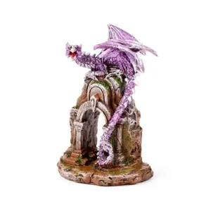 Figurine Deko Drache vom Portal ins Amethyst-Königreich Puckator Dark Legends image-2