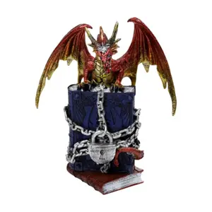 Figurine Deko Drache Wächter des Buches der Geheimnisse Puckator Dark Legends image-1