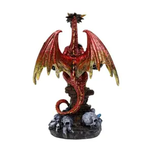 Figurine Dekorativ Drache Kristall Kreuz Puckator Dark Legends image-4