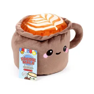 Cappuccino Plush Door Wedge Puckator image-1