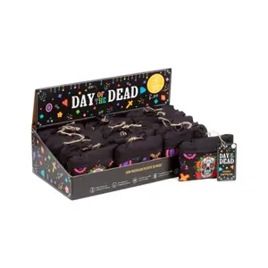 Foldable Tote Bag Puckator Day of the Dead Jour des Morts image-0