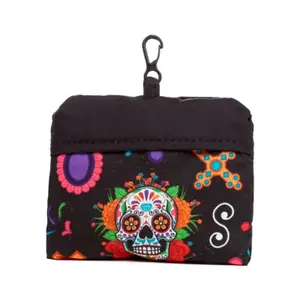 Foldable Tote Bag Puckator Day of the Dead Jour des Morts image-2