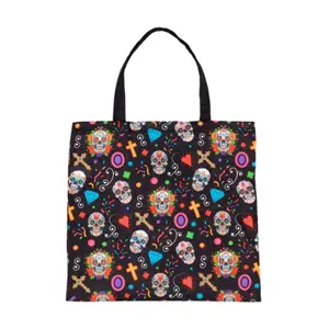 Foldable Tote Bag Puckator Day of the Dead Jour des Morts image-3