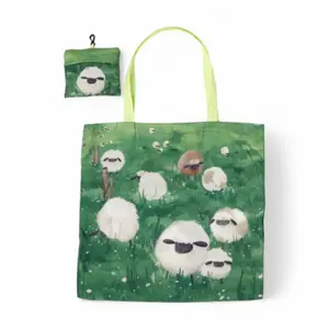 Foldable Tote Bag Puckator Sheep Mouton image-0