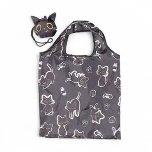Foldable Tote Bag Puckator Lucky le Chat Noir image-1