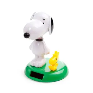 Solaire Decorative Figurine Puckator Peanuts Snoopy & Woodstock image-2