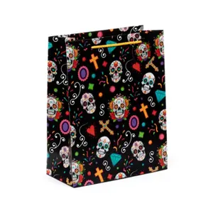 Large gift bag Puckator Day of the Dead image-3