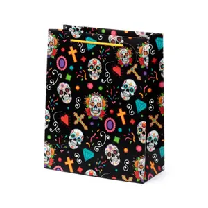 Large gift bag Puckator Day of the Dead image-4