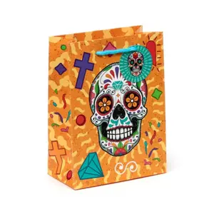 Medium gift bag Puckator Day of the Dead image-3