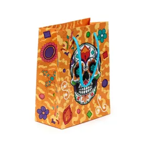 Medium gift bag Puckator Day of the Dead image-2