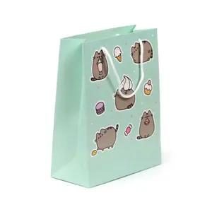 Large Heart Cat Gift Bag Puckator Pusheen image-2