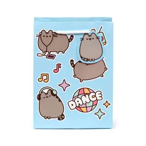 Medium Heart Cat Gift Bag Puckator Pusheen image-0