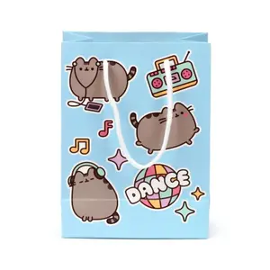 Medium Heart Cat Gift Bag Puckator Pusheen image-1