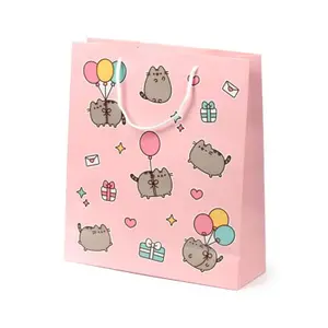Very Large Heart Cat Gift Bag Puckator Pusheen image-3